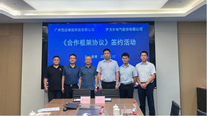 lewin乐玩官网与恒运储能签署战术合作和谈